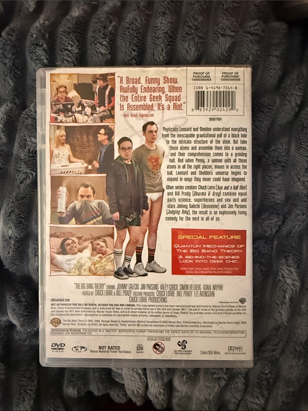 The Big Bang Theory - The Complete First Season DVD - Picture 2 of 4